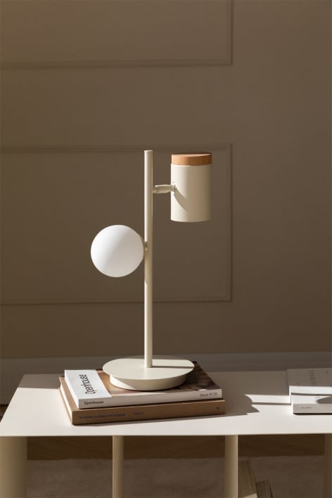 Table lamp with 2 light points Amaranto