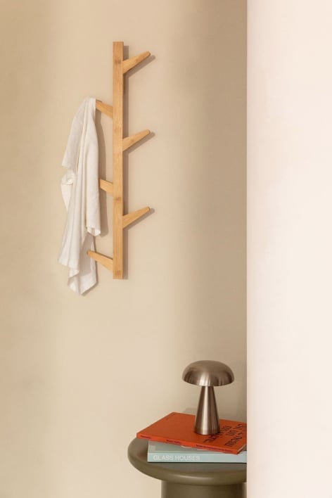 Gorafe bamboo wall coat rack