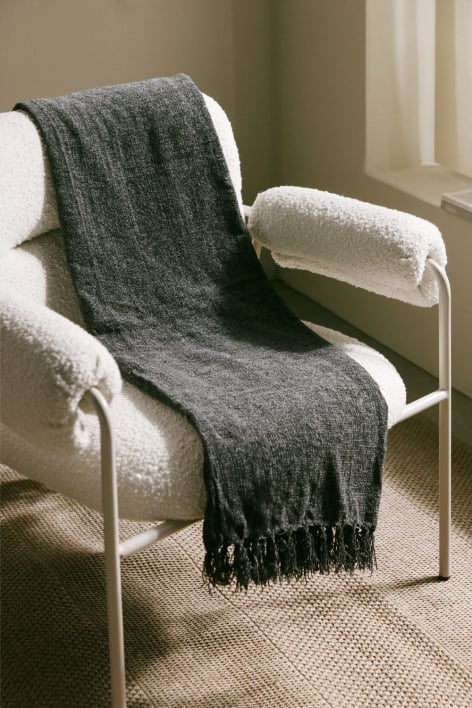 Maidina Chenille Plaid Blanket