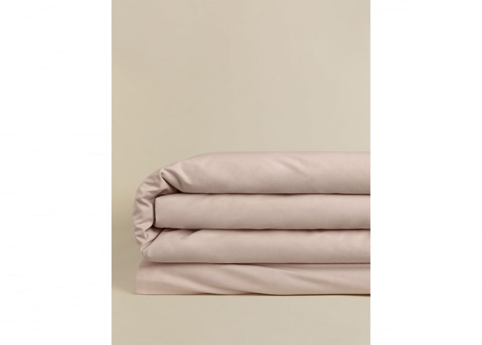 Lesia 180 thread count percale cotton duvet cover