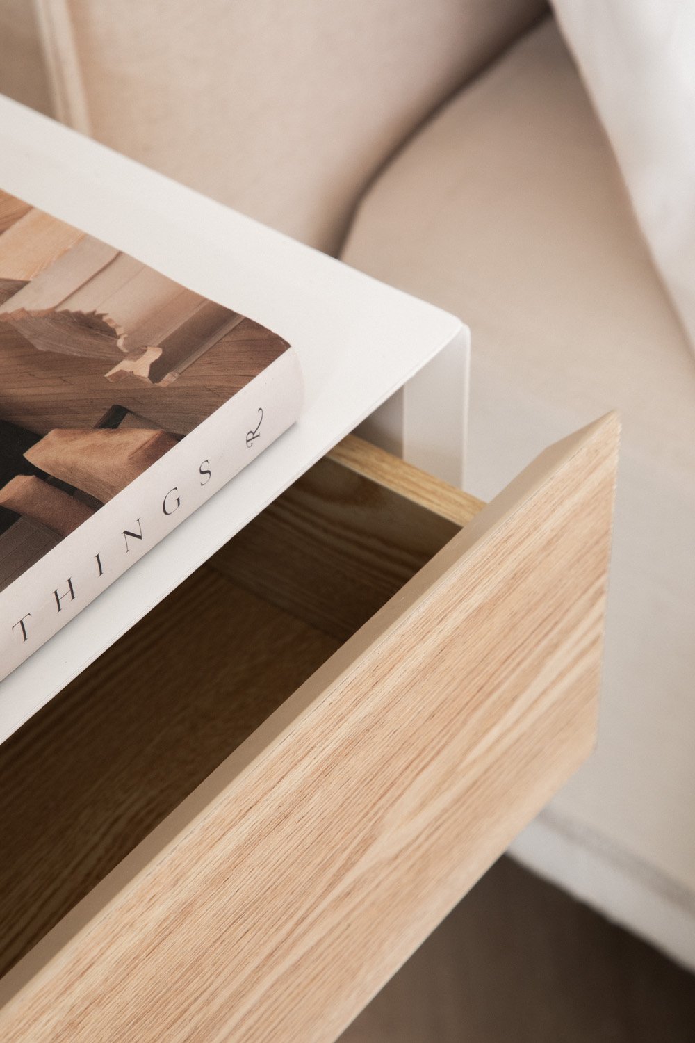 Pack of 2 Florens floating bedside tables, gallery image 2