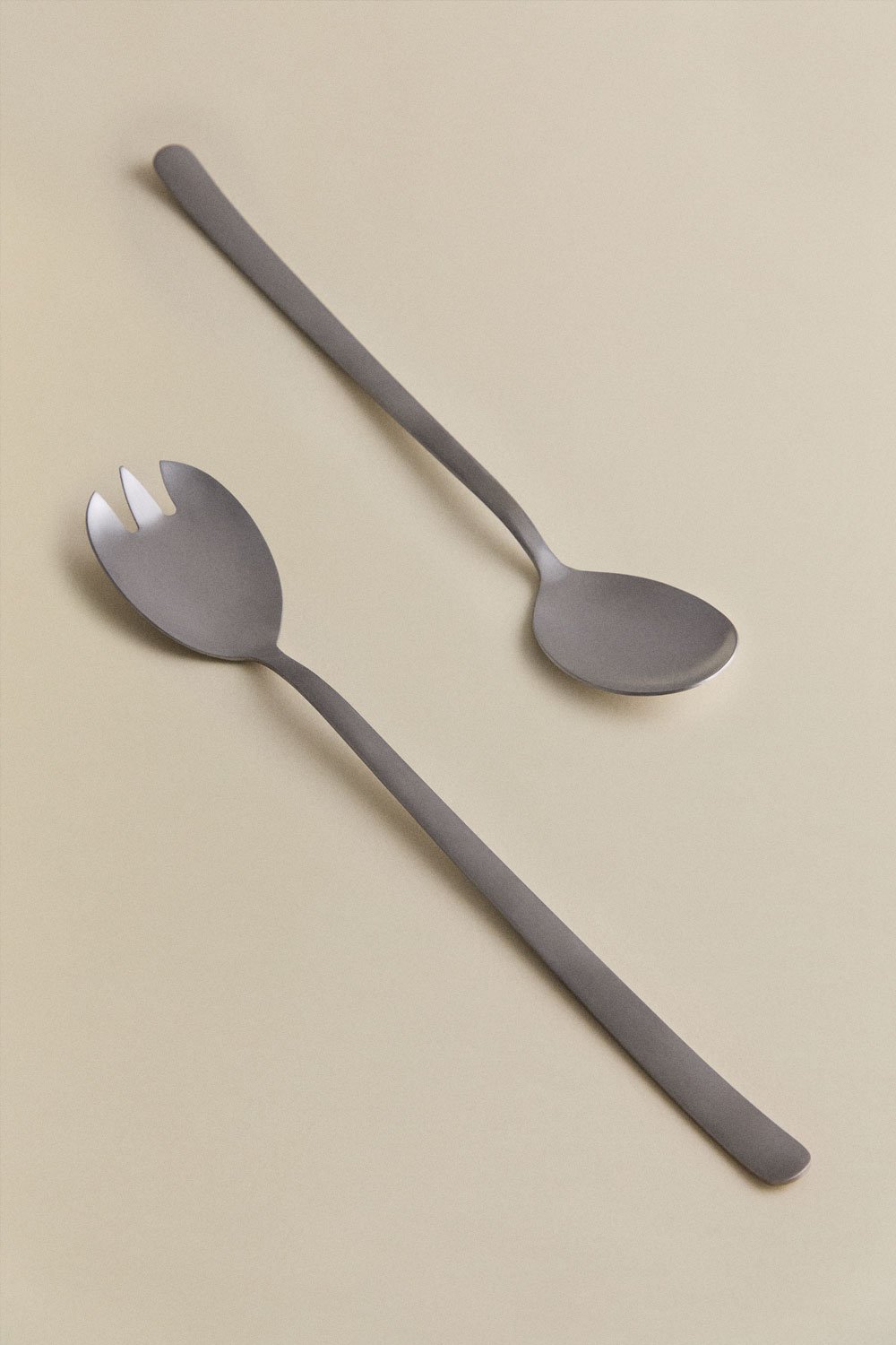 Sornia 2-piece stainless steel salad servers, gallery image 3