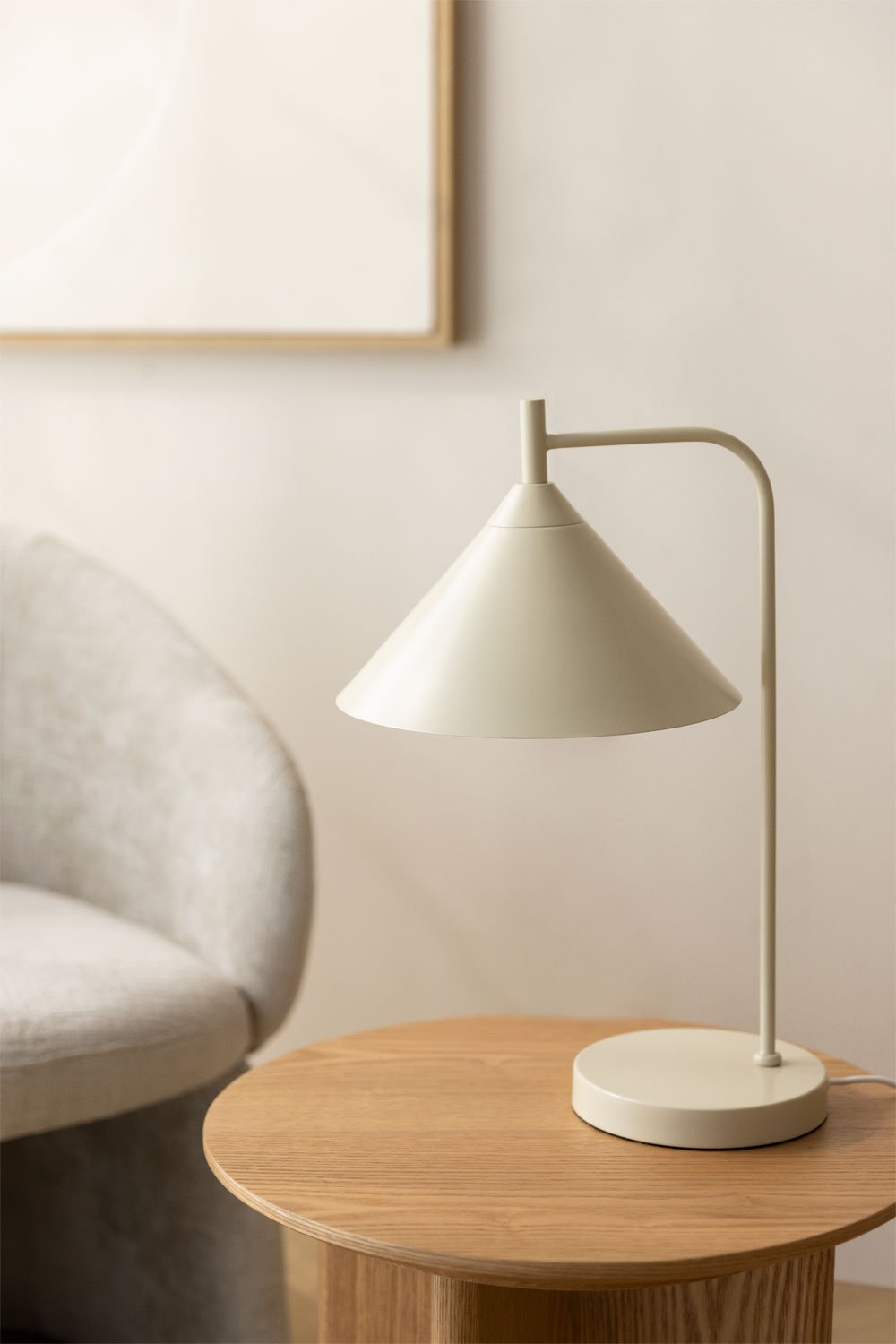 Table lamp in metal Cambrea, gallery image 1