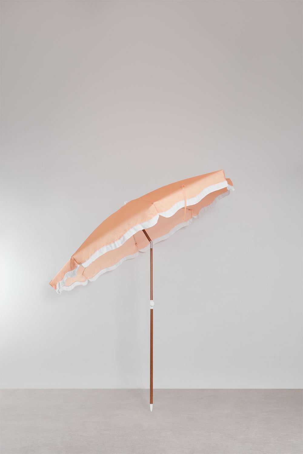 Parasol Ø230 cm in fabric and aluminum Jarko, gallery image 2