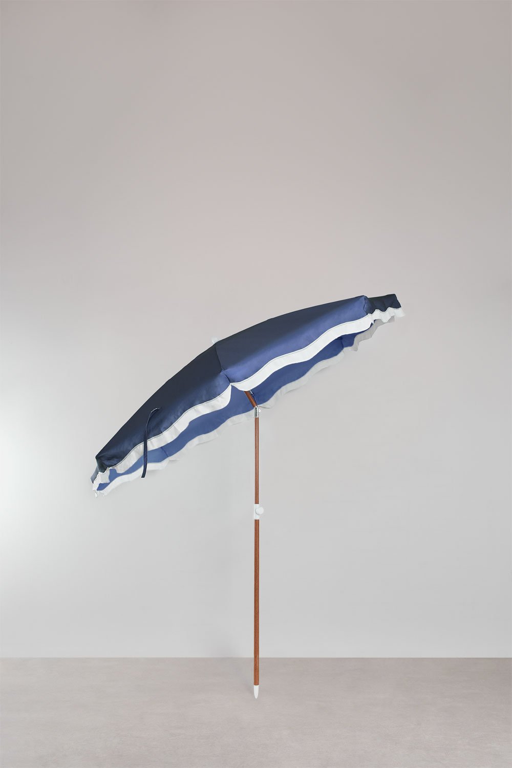 Parasol Ø230 cm in fabric and aluminum Jarko, gallery image 2