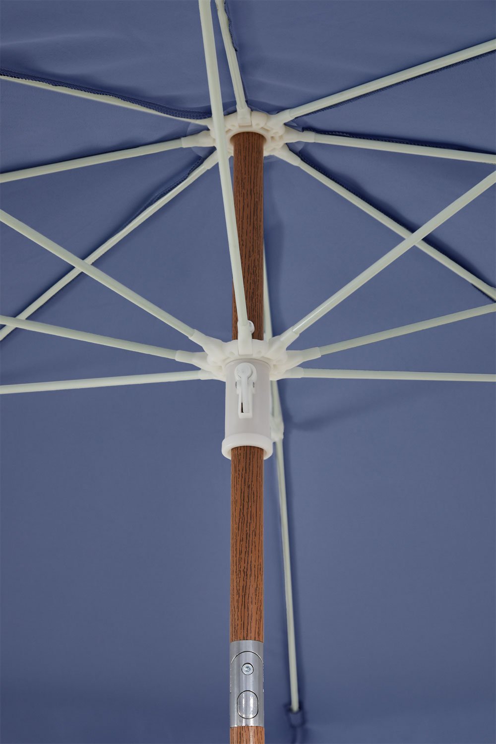 Jarko parasol Ø230 cm in fabric and steel, gallery image 6