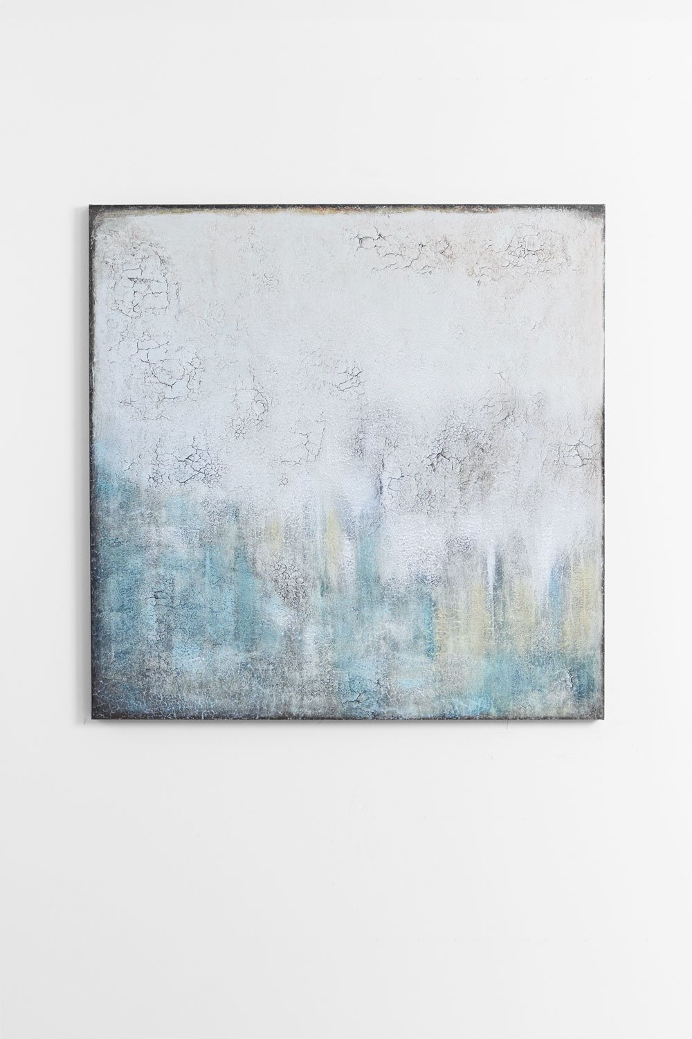 Decorative canvas 100x100 cm with Raizel plaster texture, gallery image 2