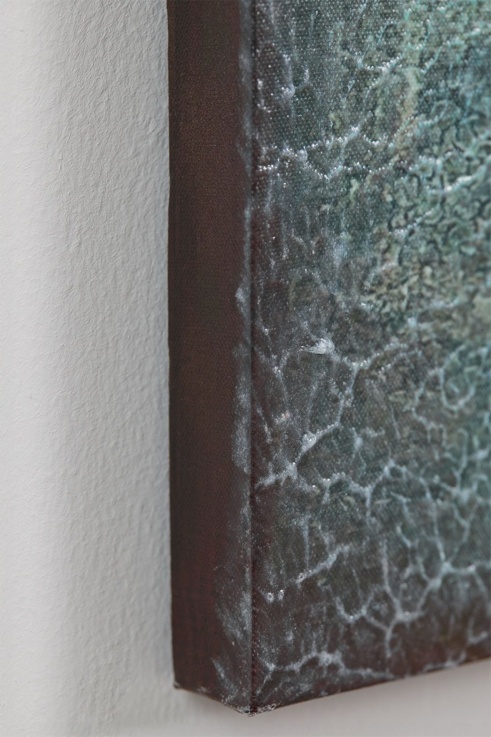 Decorative canvas 100x100 cm with Raizel plaster texture, gallery image 3