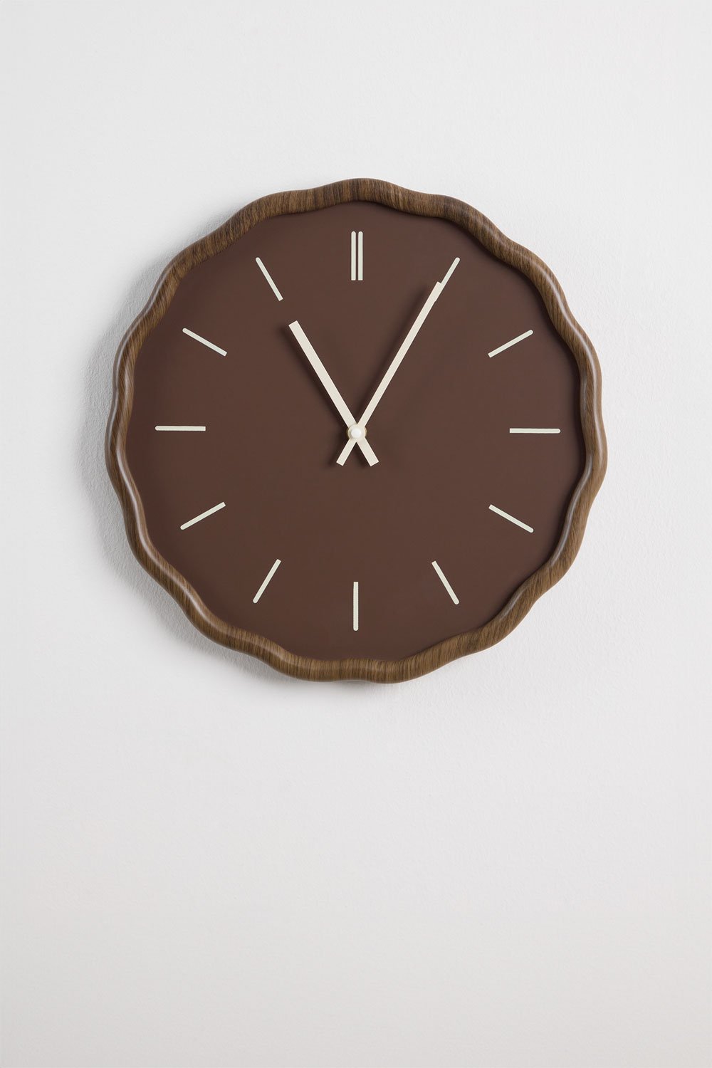 Wall clock in MDF Ø35 cm Tovarx, gallery image 2