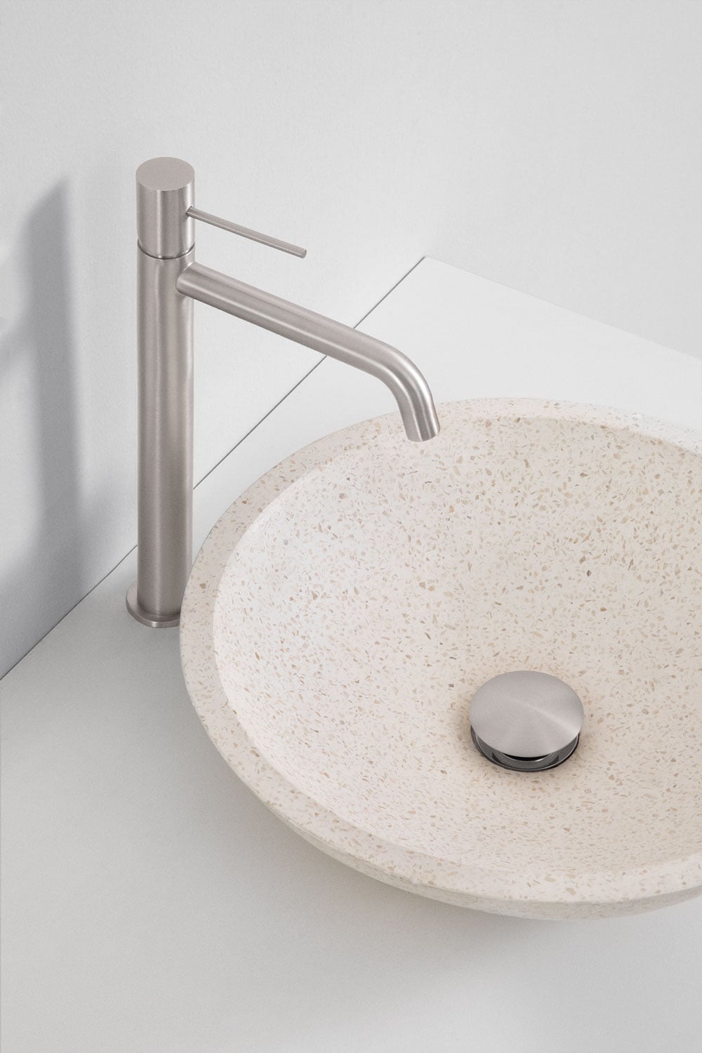 Tedrik suspended bathroom furniture set in ash wood, gallery image 4