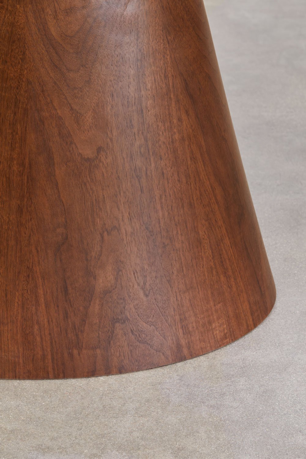 Oval extendable dining table 160-200x100 cm in MDF and veneer Gala, gallery image 8