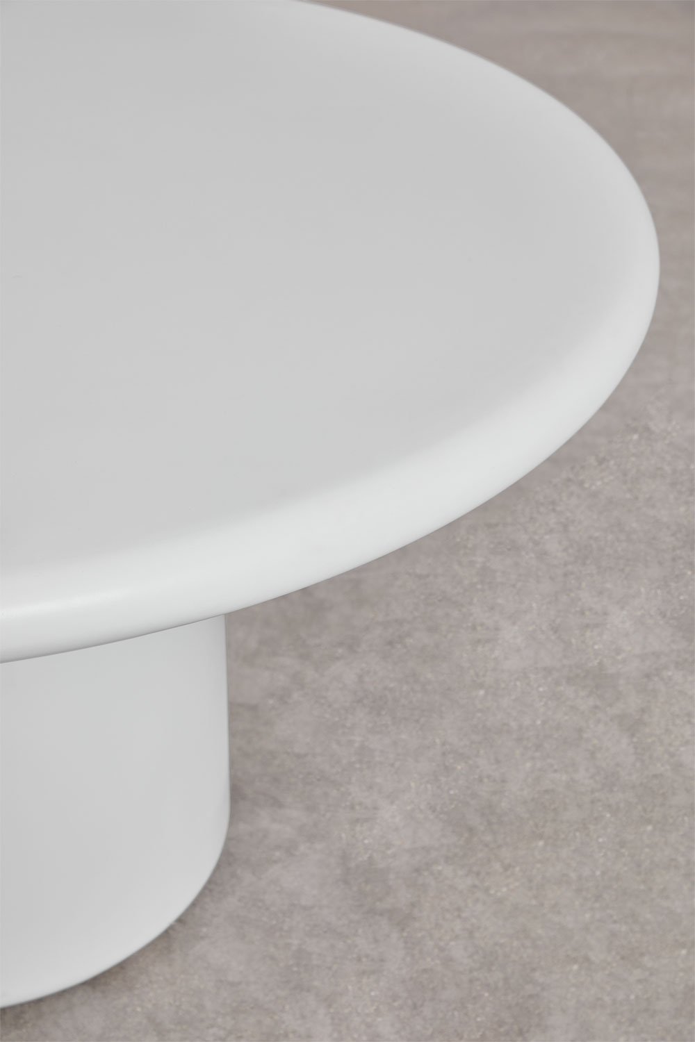 Namara round cement garden table, gallery image 4