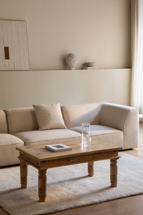 Taraz Mango Wood Coffee Table