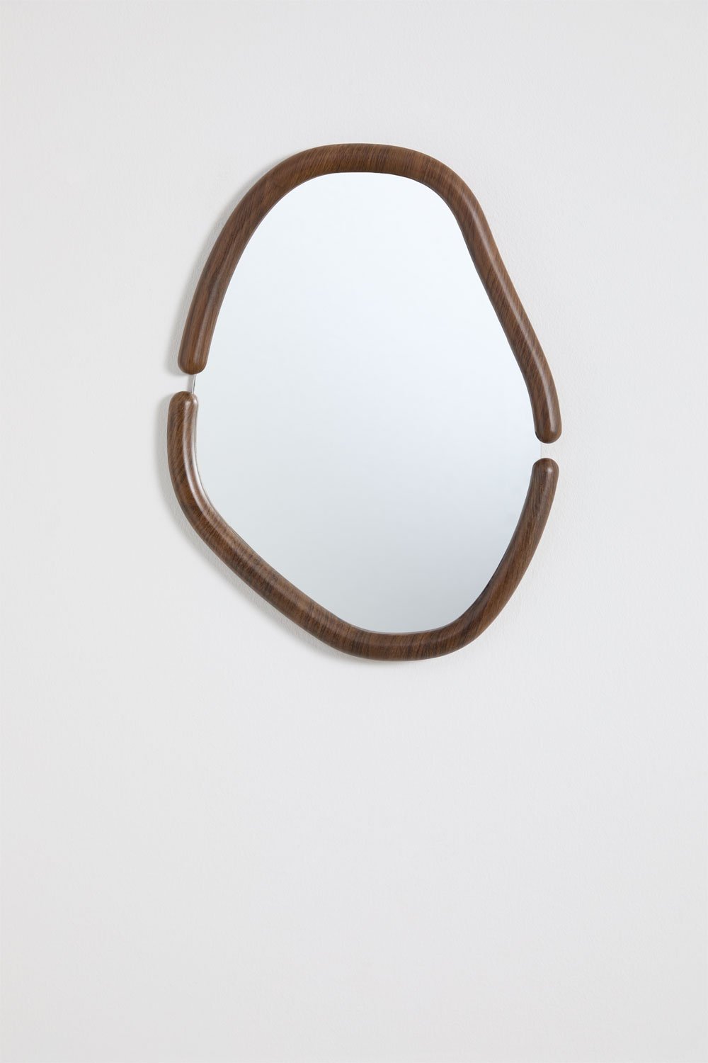 Oval wall mirror in MDF Vixidel, gallery image 2