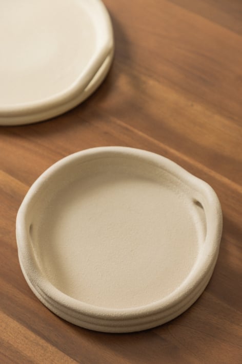 Decorative tray in Moseirin stoneware