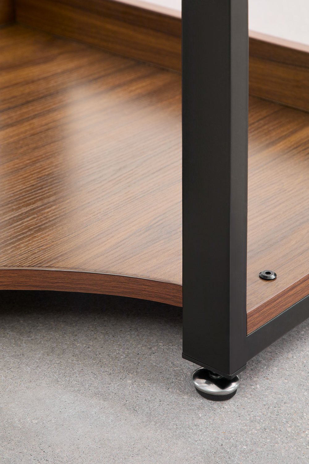 Ariaster open corner wardrobe in steel and MDF, gallery image 6