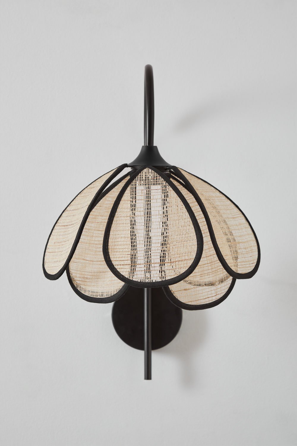 Vidson linen wall lamp Ø35 cm, gallery image 4