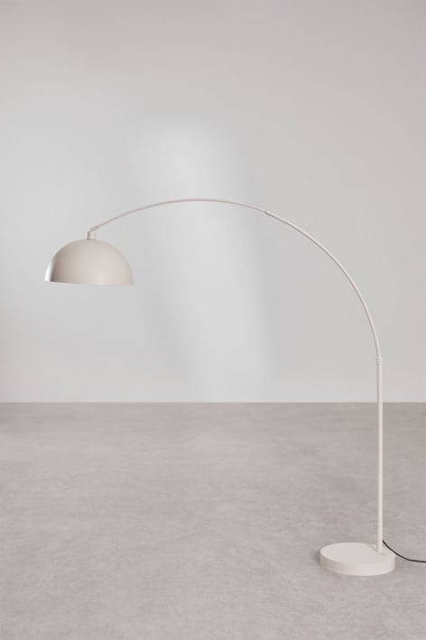 Diala iron floor lamp