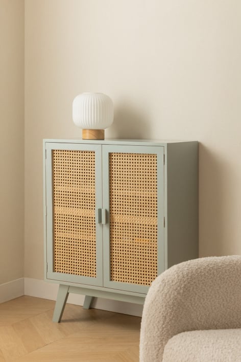 Sideboard with 2 doors in wood Ralik Colors Design