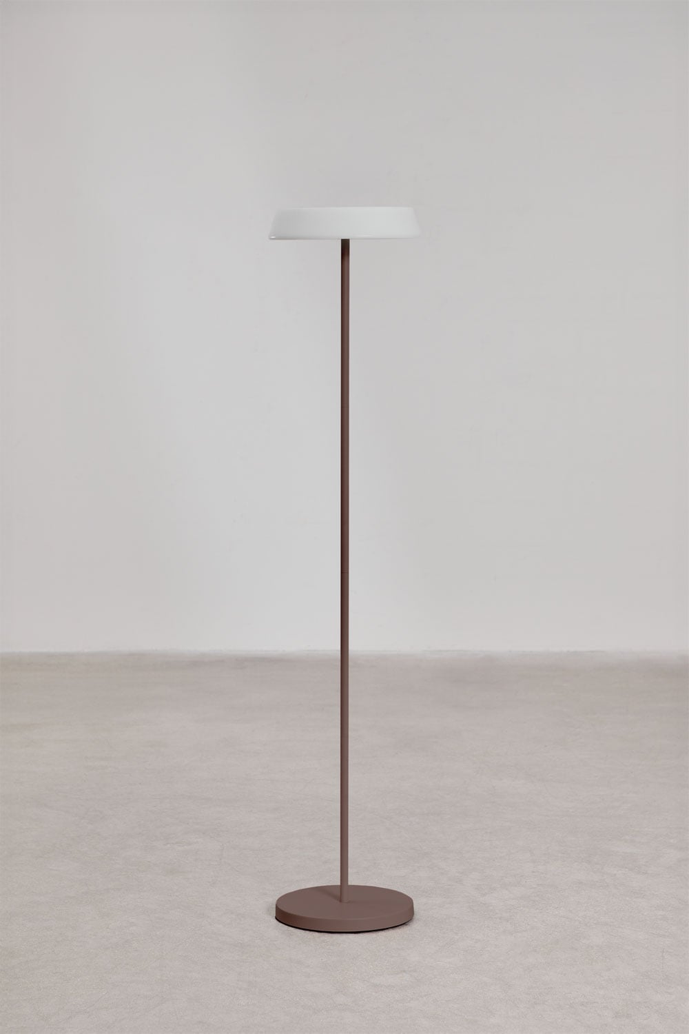 Wireless LED Solar Floor Lamp in Polyethylene and Iron Ulenia, gallery image 1