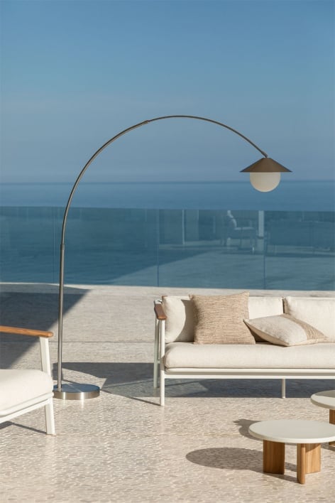 Orvina outdoor iron floor lamp