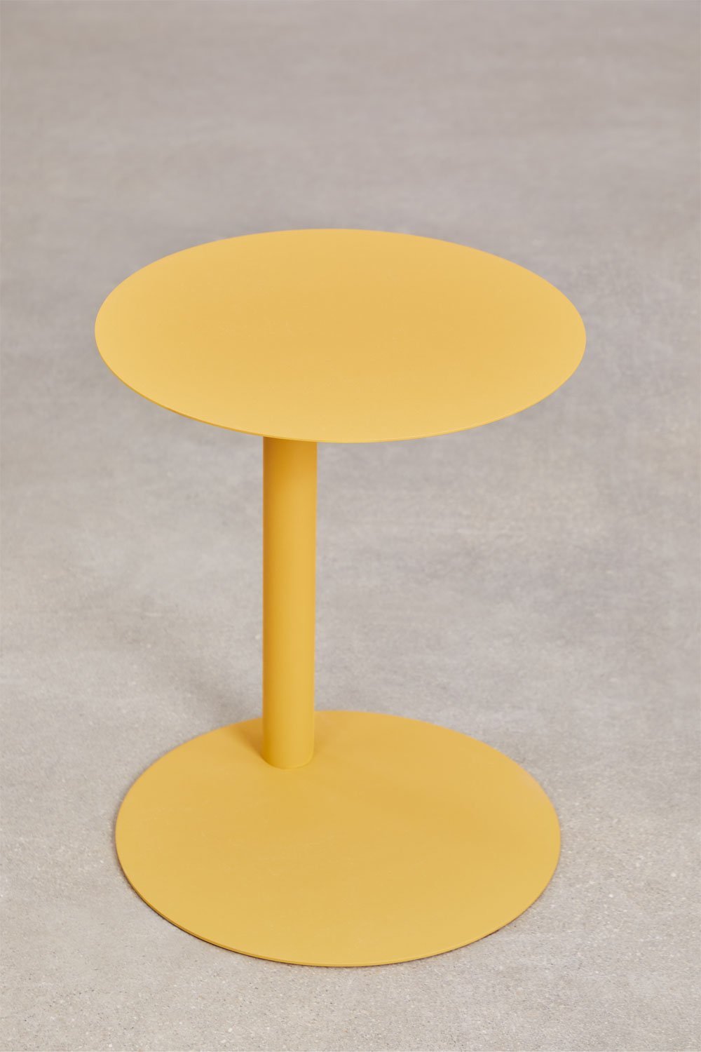 Yannik round side table Ø40 cm in stainless steel, gallery image 3