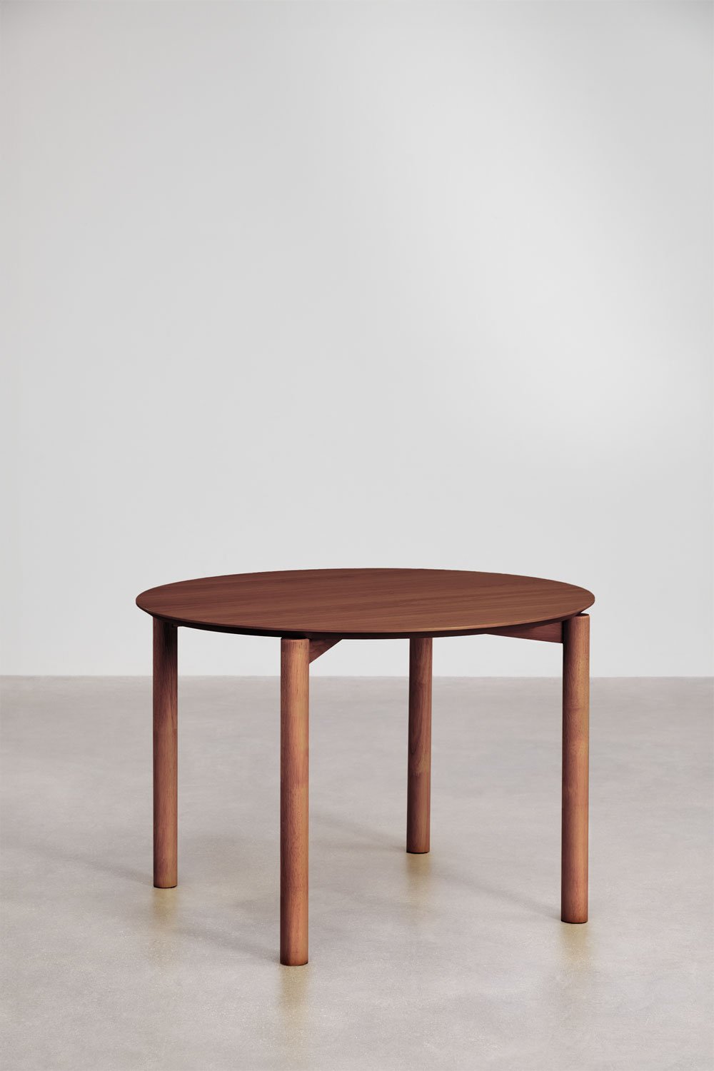 Round dining table Ø110 cm in MDF Munden, gallery image 1