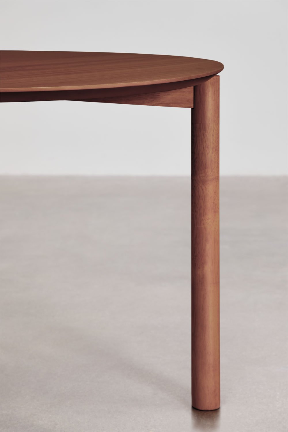 Round dining table Ø110 cm in MDF Munden, gallery image 2
