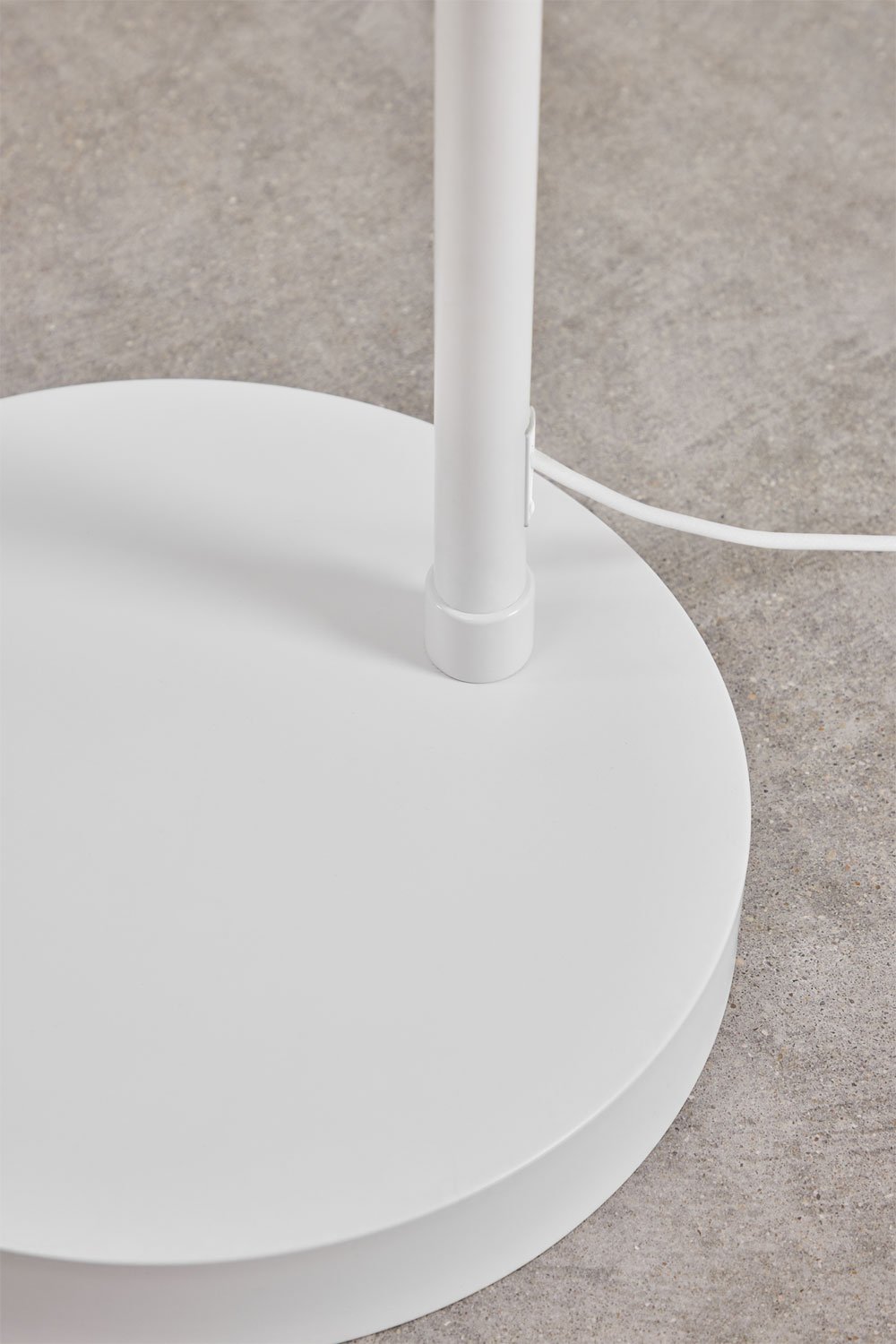 Vonera linen and iron floor lamp  , gallery image 6