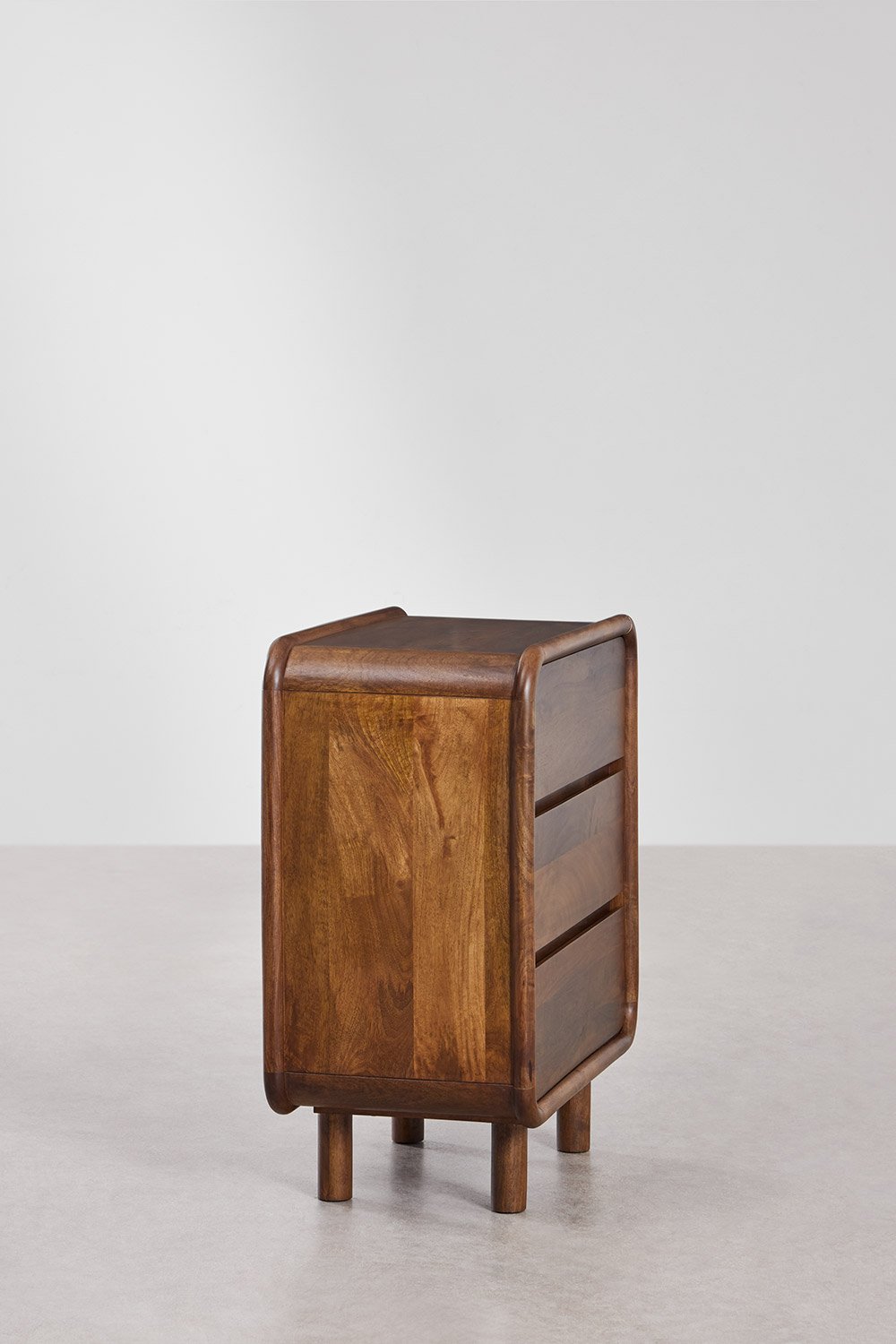 3-drawer mango wood dresser Gina, gallery image 4