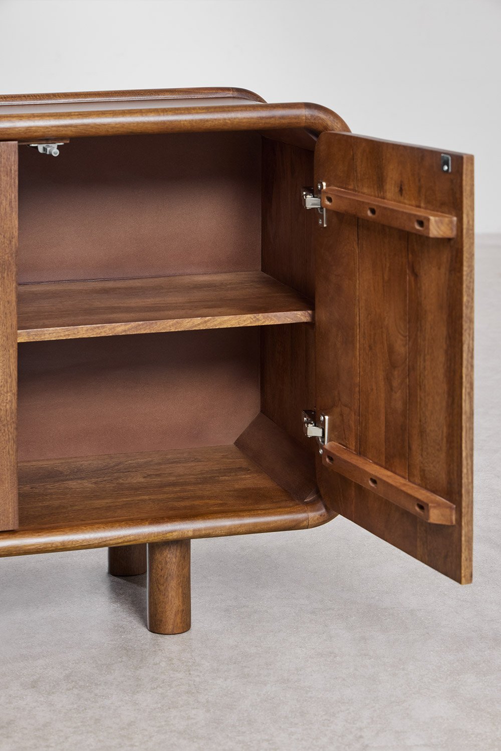 Gina mango wood sideboard 175x43 cm, gallery image 8