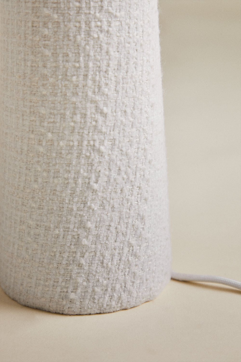 Bercy fabric and iron table lamp, gallery image 6