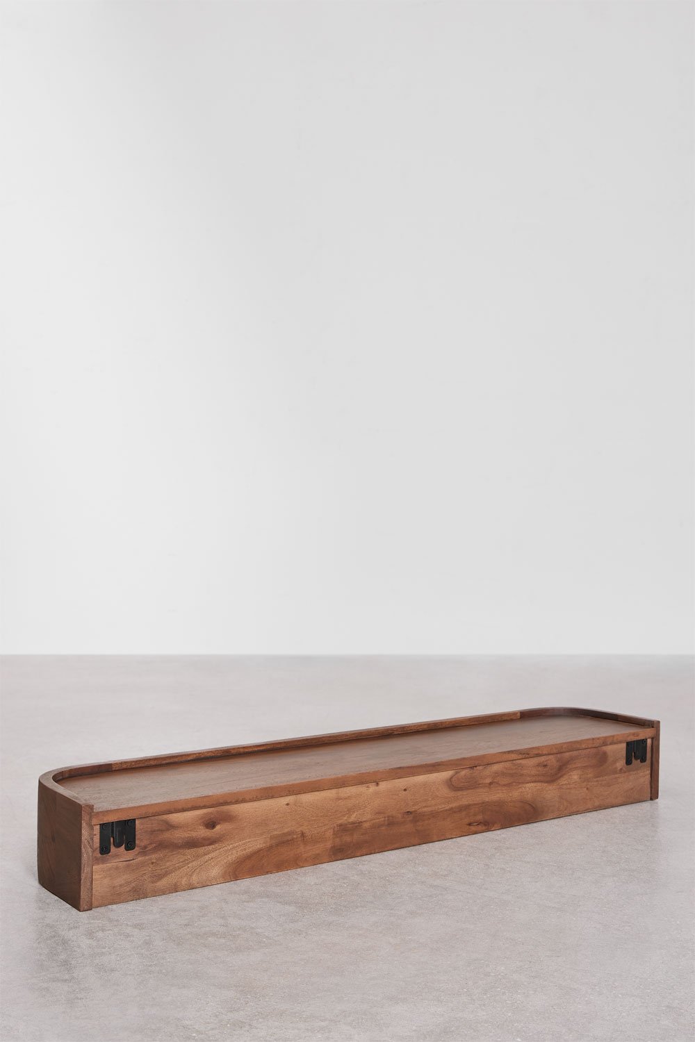 Acacia Wood Wall Coat Rack Frigia, gallery image 7