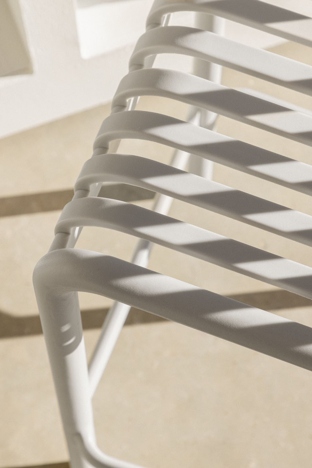 Wendell Stackable Polypropylene Garden Stool, gallery image 2