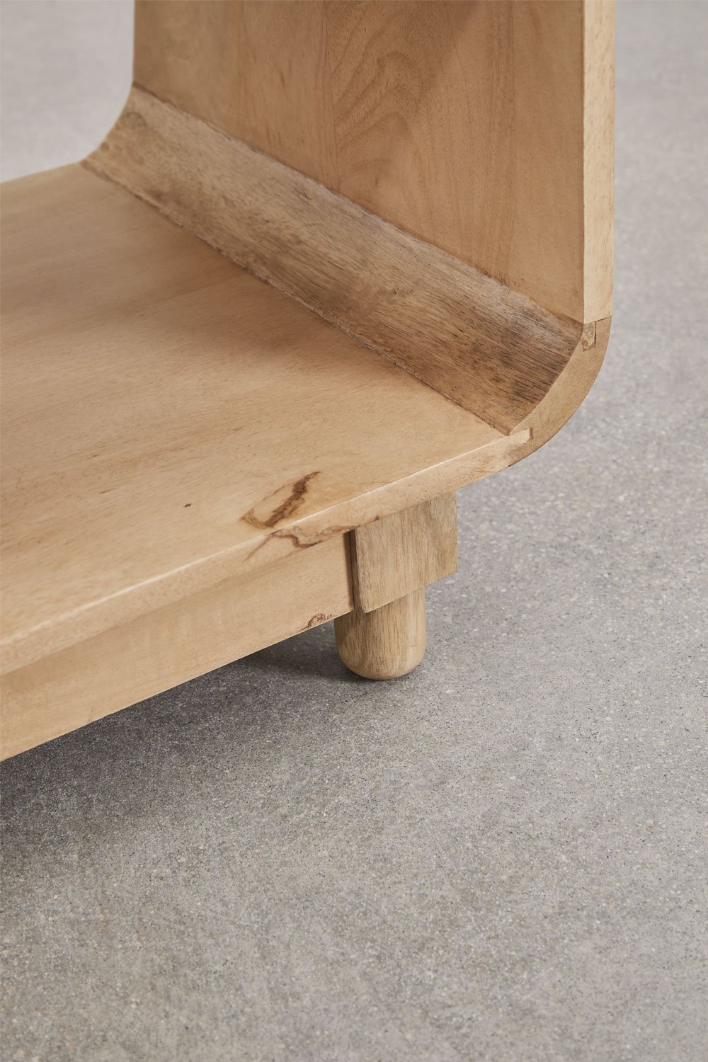 Joel mango and acacia wood bedside table, gallery image 7