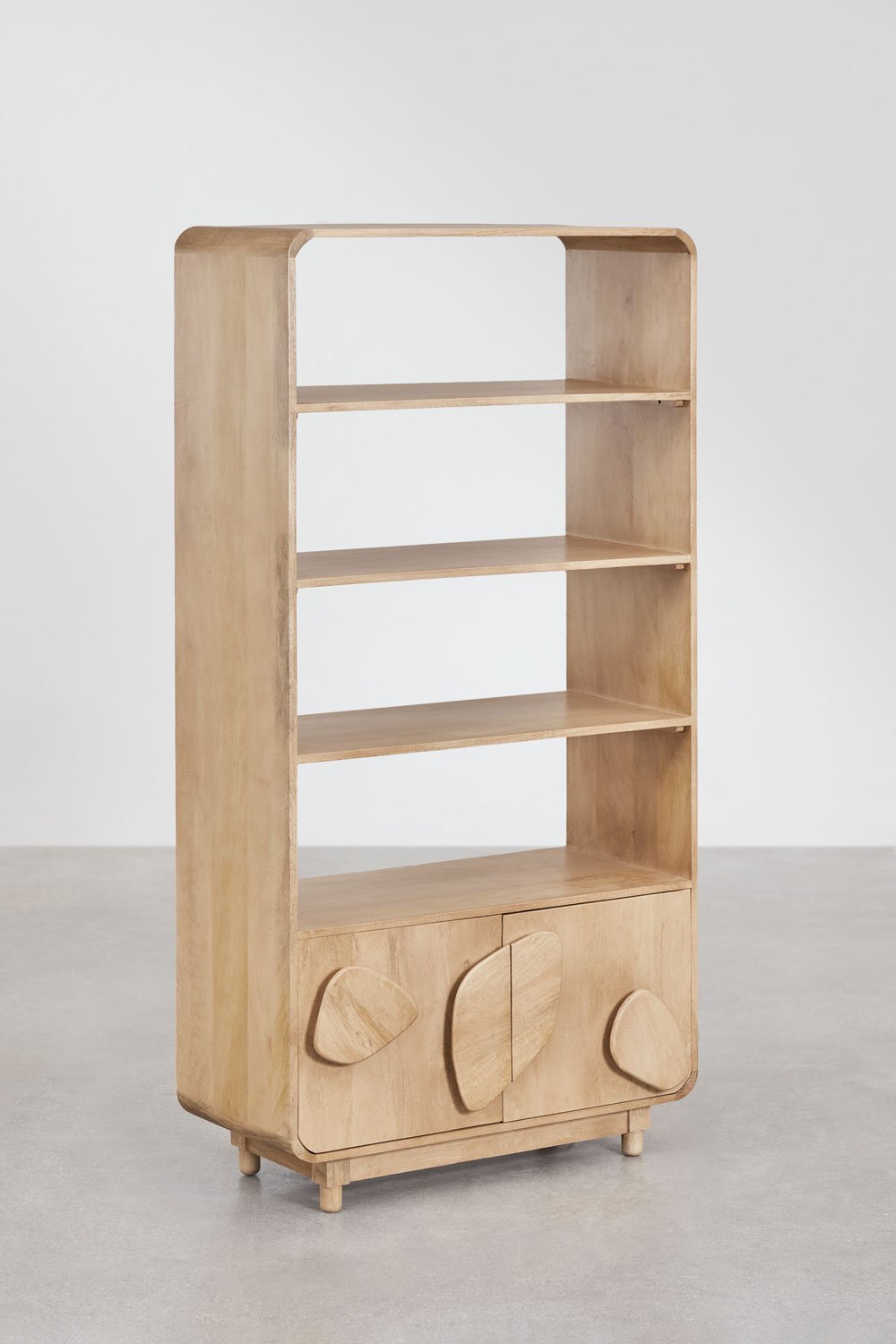 Joel mango wood shelving unit, gallery image 3