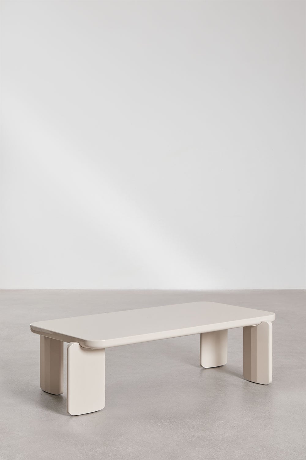 Rectangular coffee table 120x60 cm in Ginebra MDF, gallery image 3