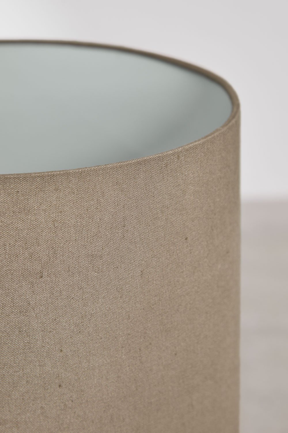 Gioura linen and iron floor lamp, gallery image 4