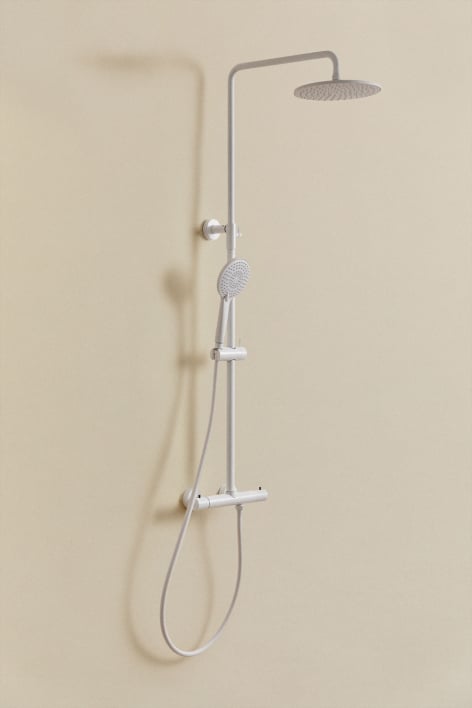 Shower column in brass Orveta