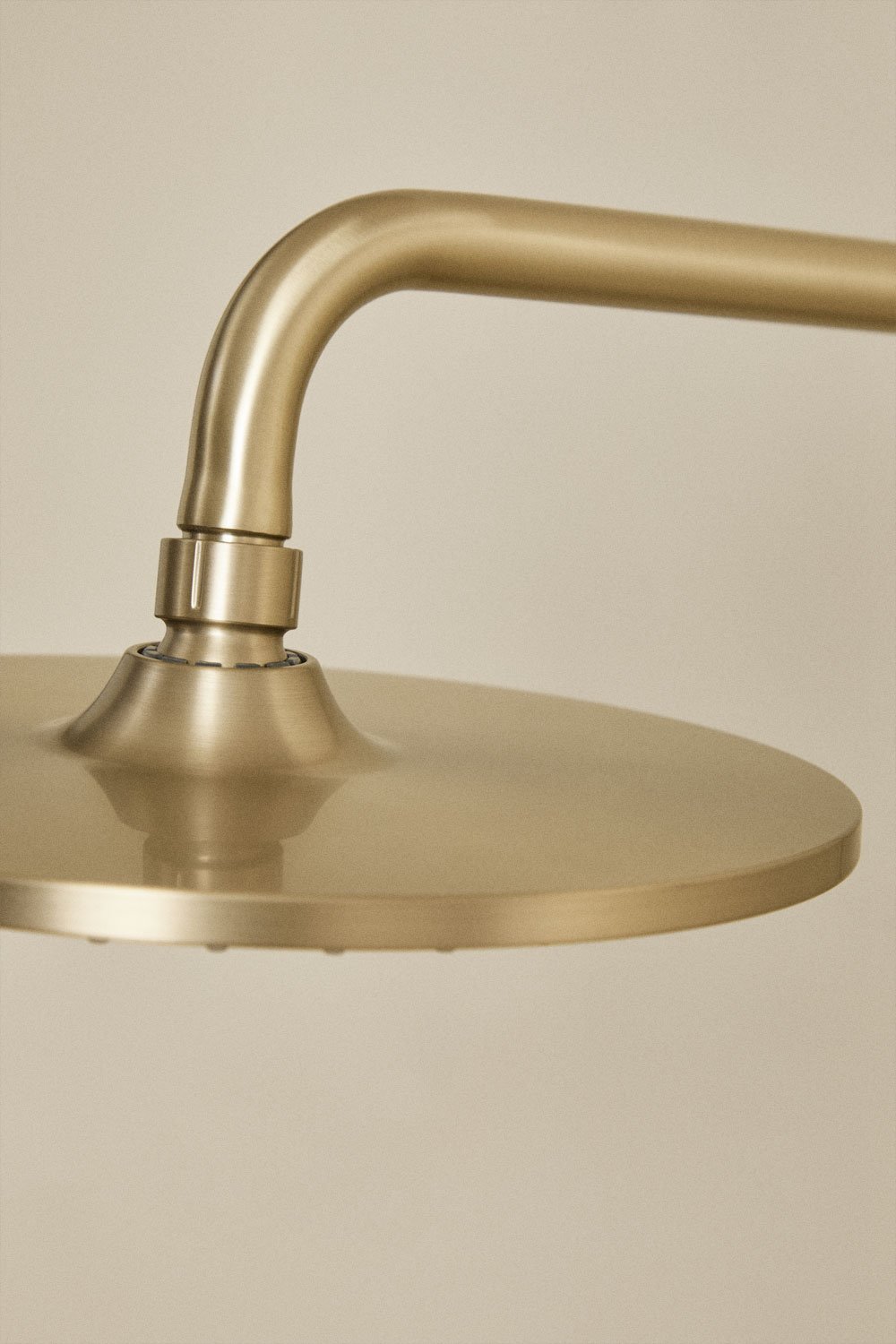 Orveta brass thermostatic shower column, gallery image 6