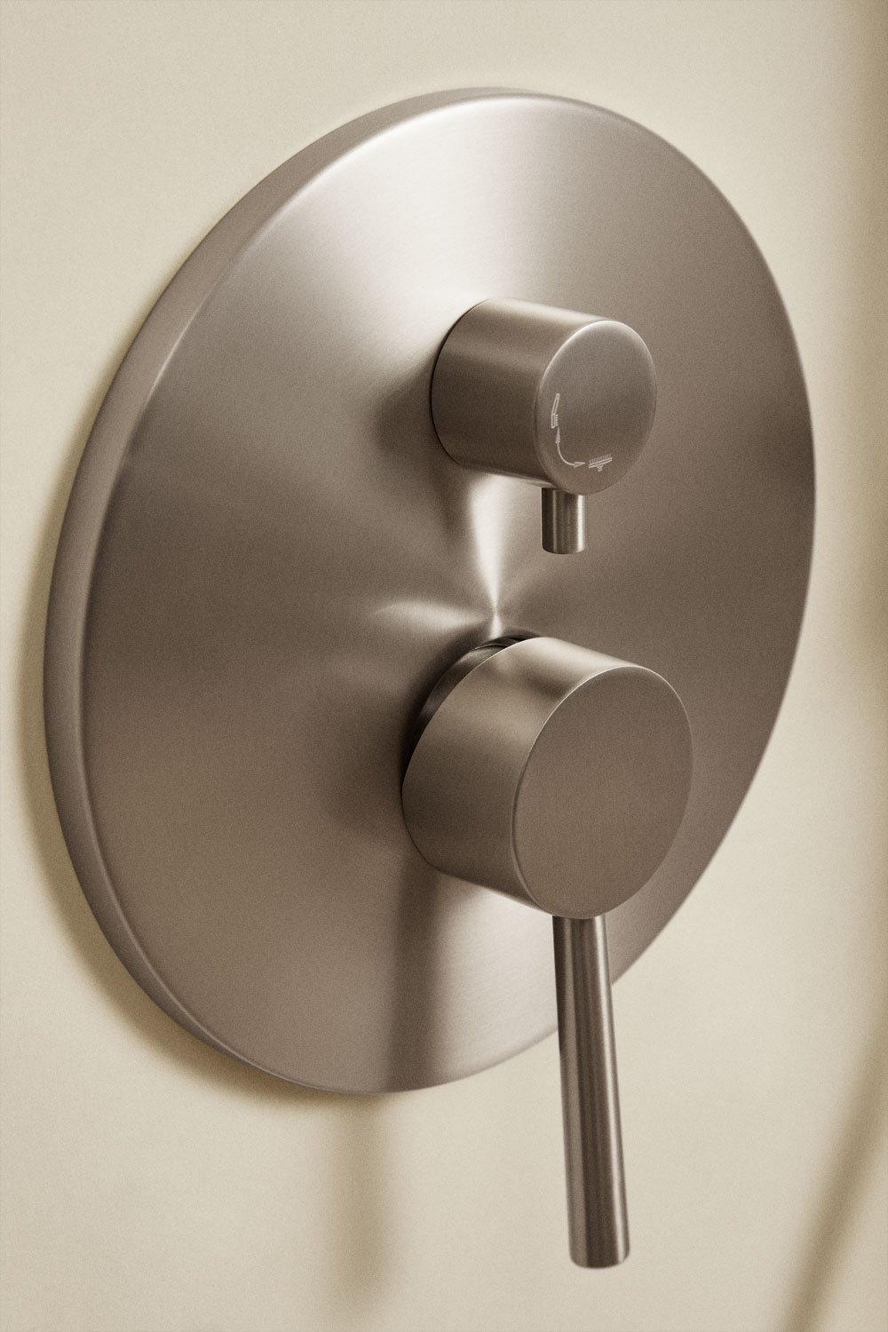 Orveta brass built-in shower column, gallery image 8