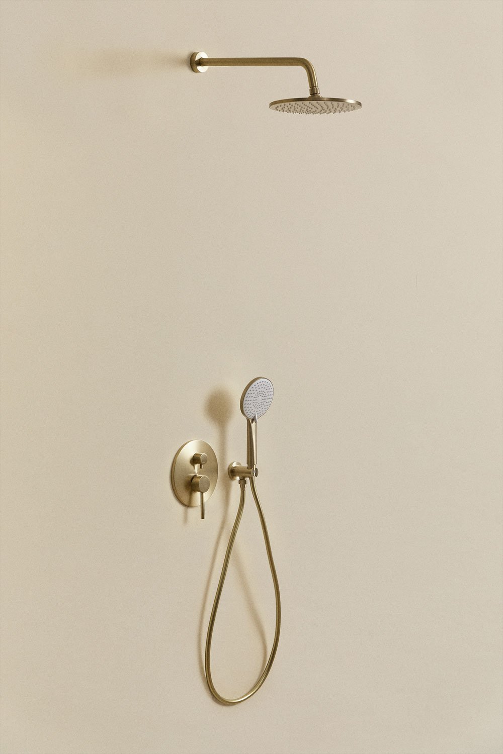 Built-in brass shower column Orveta, gallery image 1
