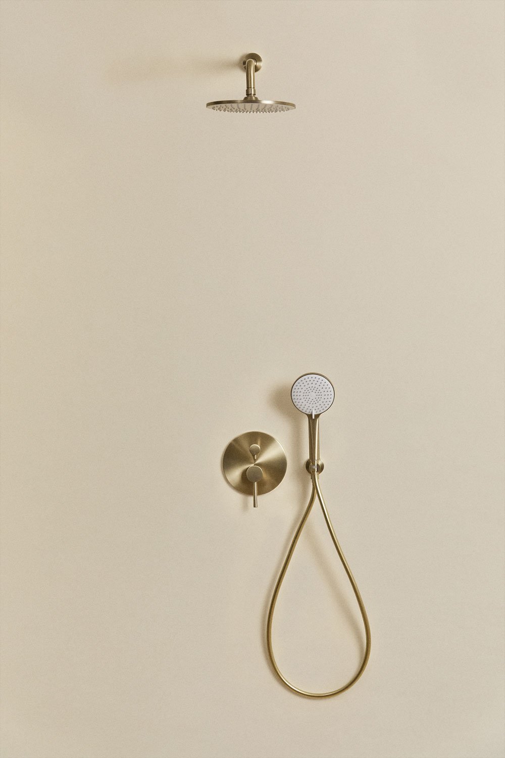 Built-in brass shower column Orveta, gallery image 2