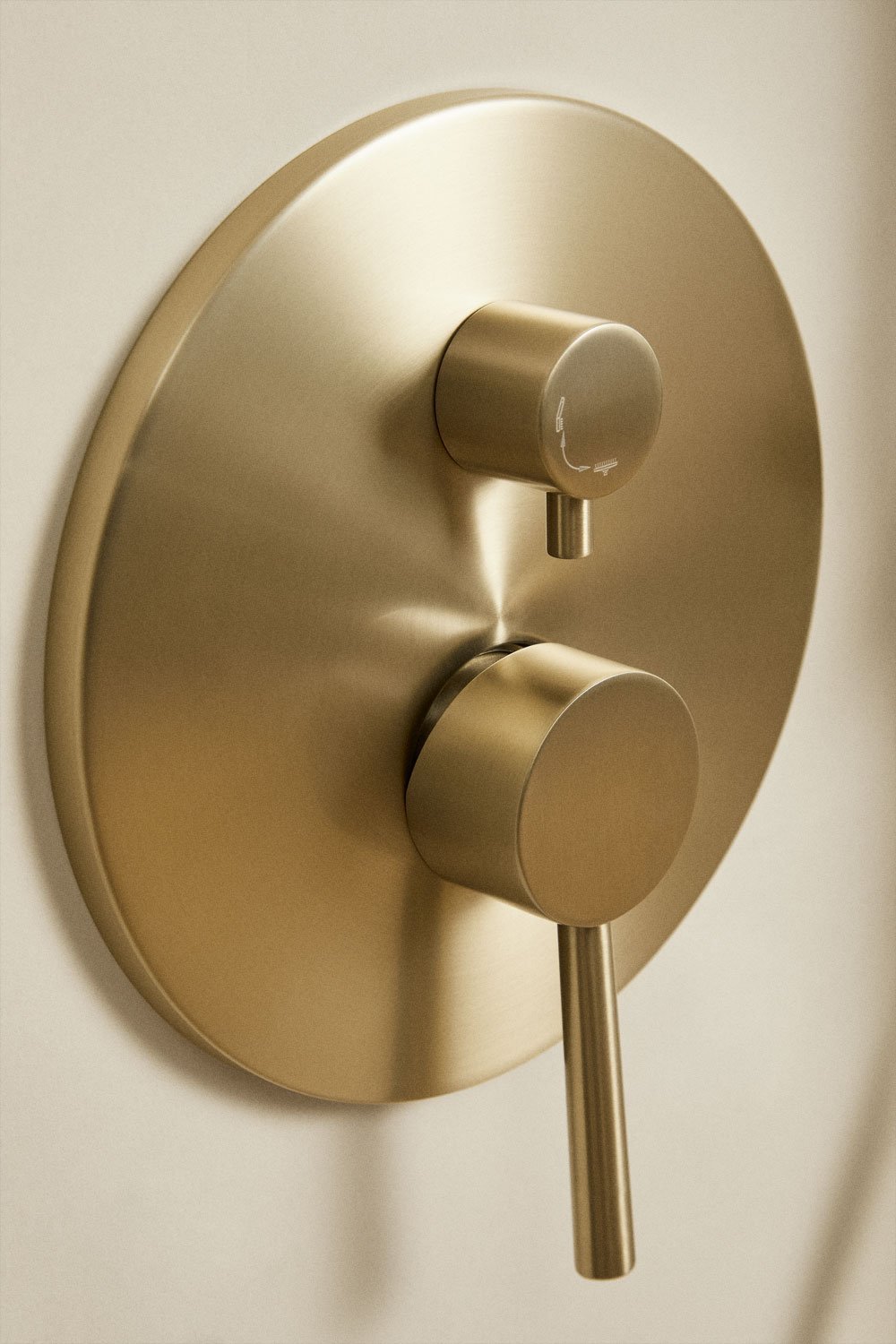 Orveta brass built-in shower column, gallery image 8