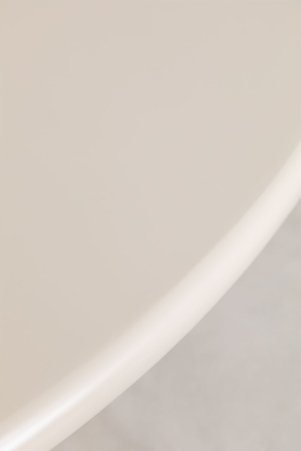 Round dining table in MDF (Ø130 cm) Rodeo, gallery image 6