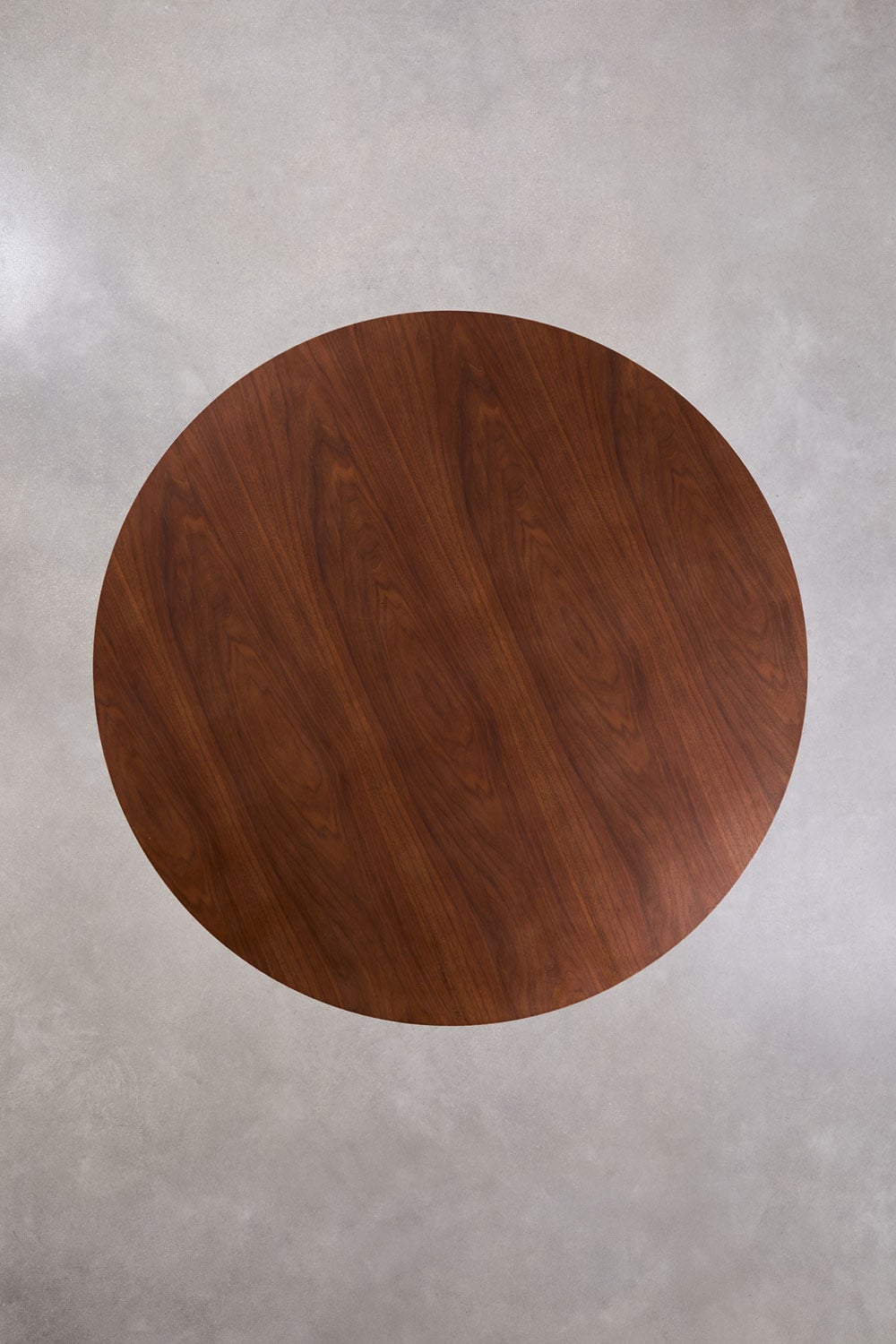 Aura round wooden dining table, gallery image 6