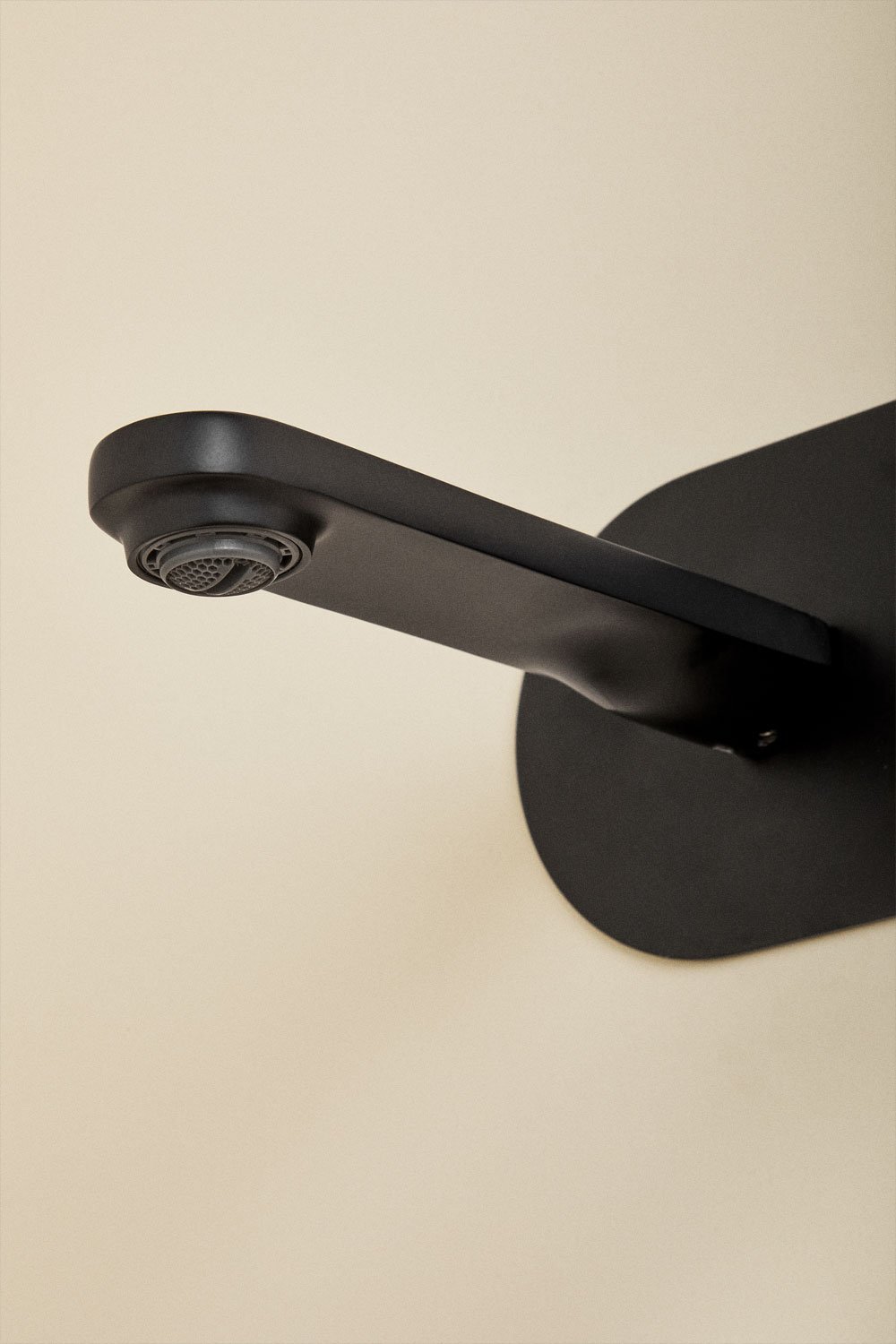 Alameda brass wall-mounted basin tap, gallery image 3