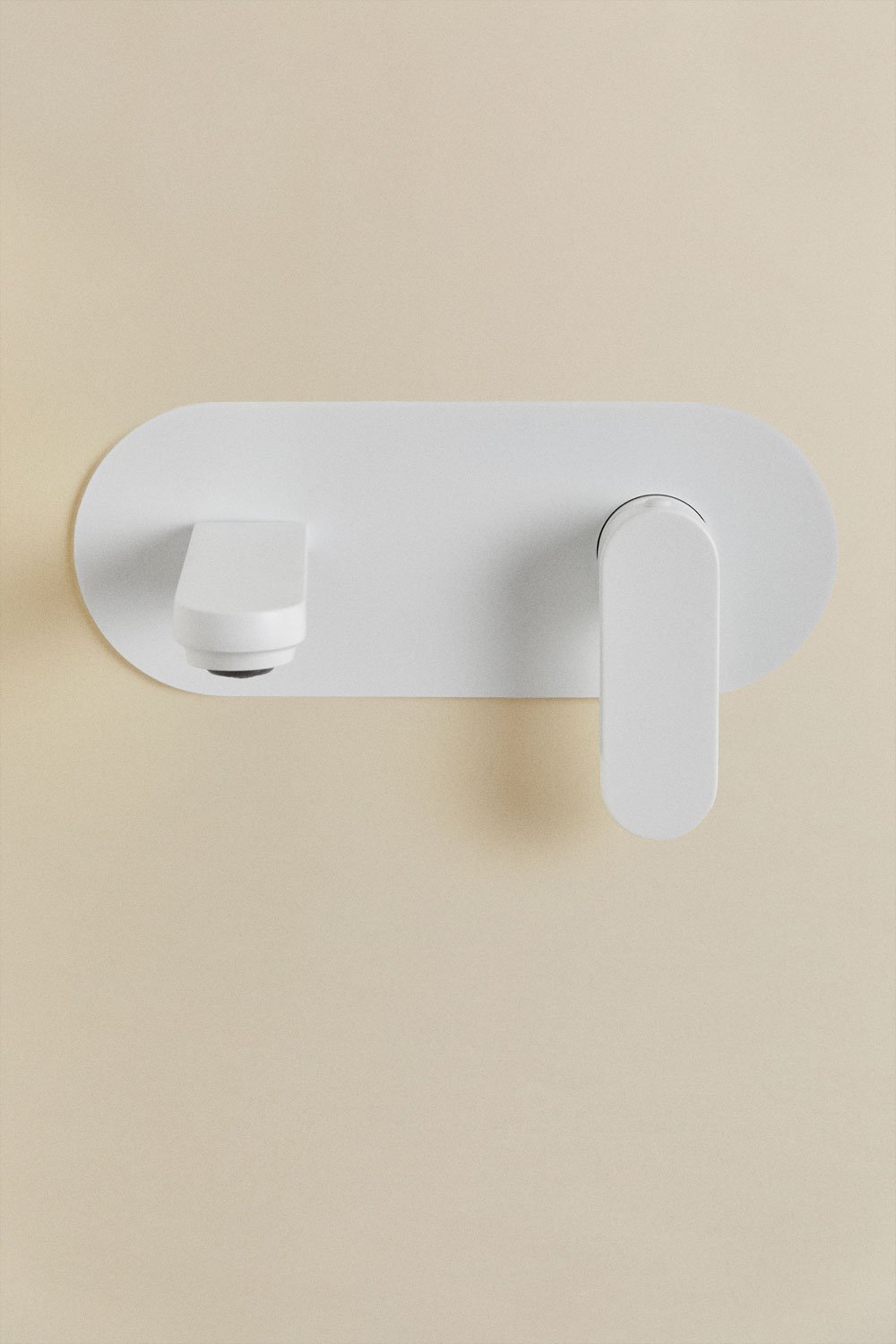 Alameda brass wall-mounted basin tap, gallery image 2