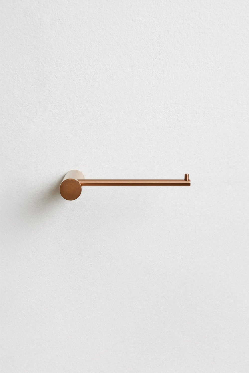 Stainless steel bathroom toilet paper holder Devon, gallery image 2