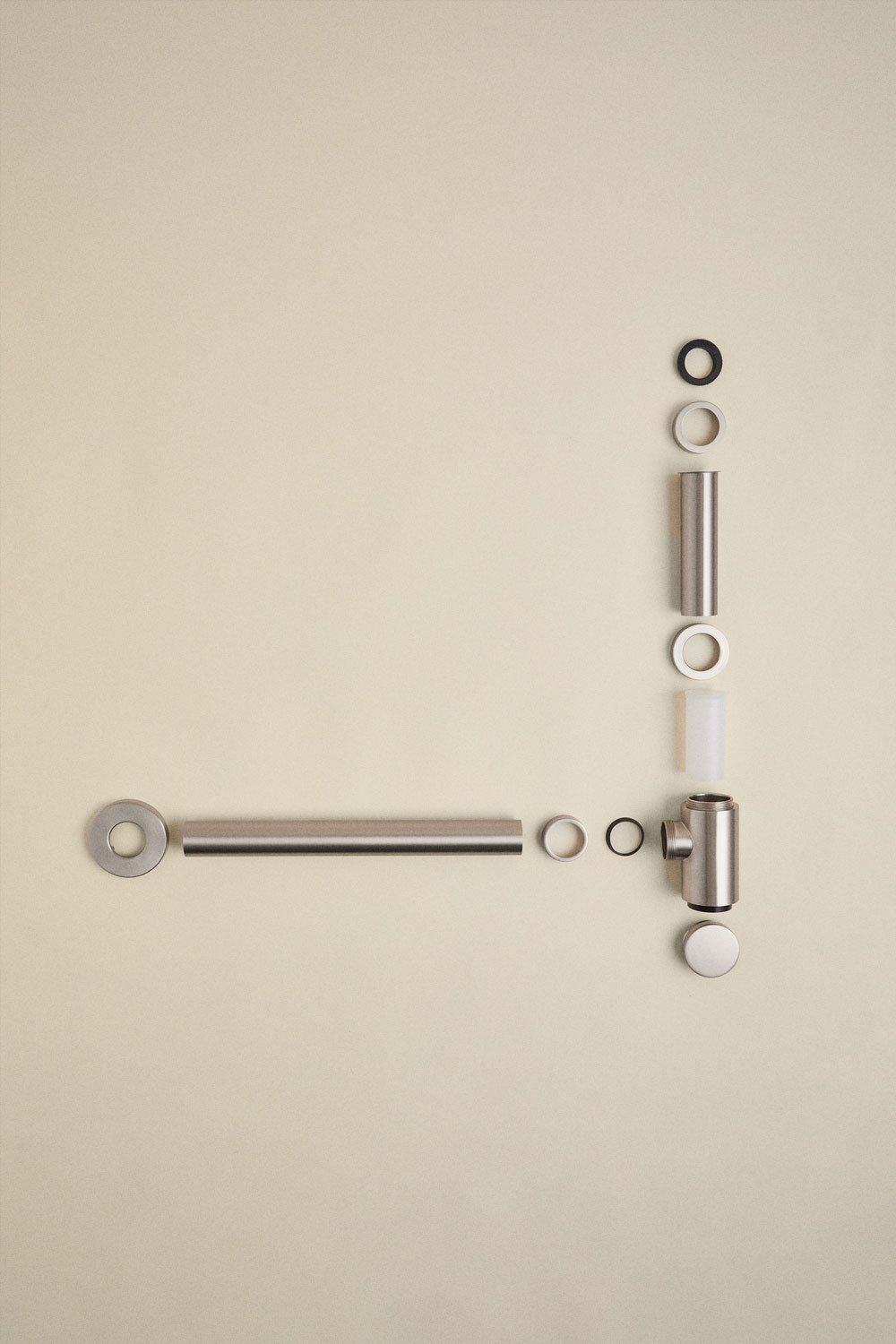 Bibur stainless steel sink trap set and Orveta Click-Clack sink drain valve, gallery image 4